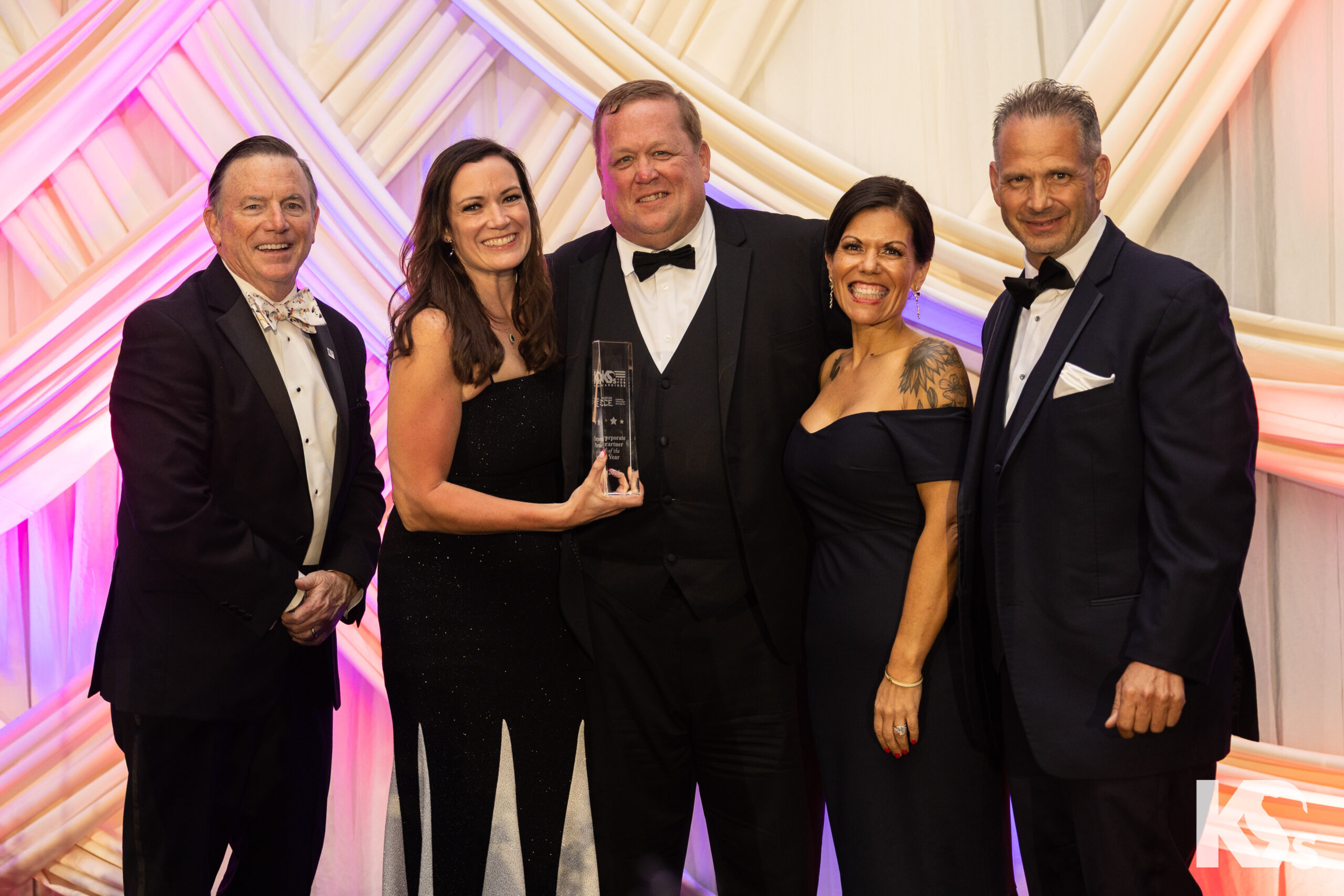 Talking Rain recognized as Corporate Partner of the Year at K9s For Warriors 4th Annual Salute to Heroes Gala